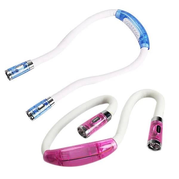 HUG Light Handsfree läsbok Flexibelt halsljus LED-ficklampaljus