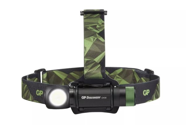 GP Discovery Power Headlamp 600Lm Li-Ion