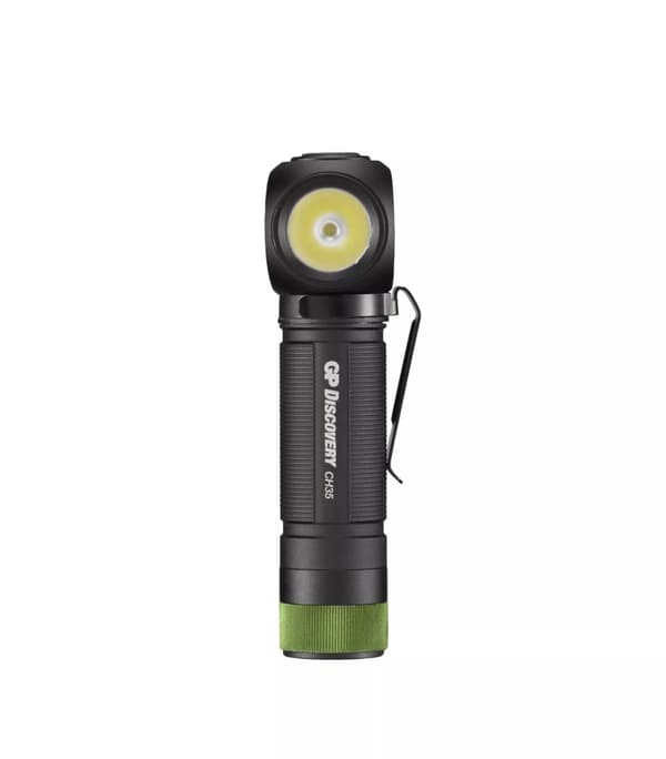 GP Discovery Power Headlamp 600Lm Li-Ion