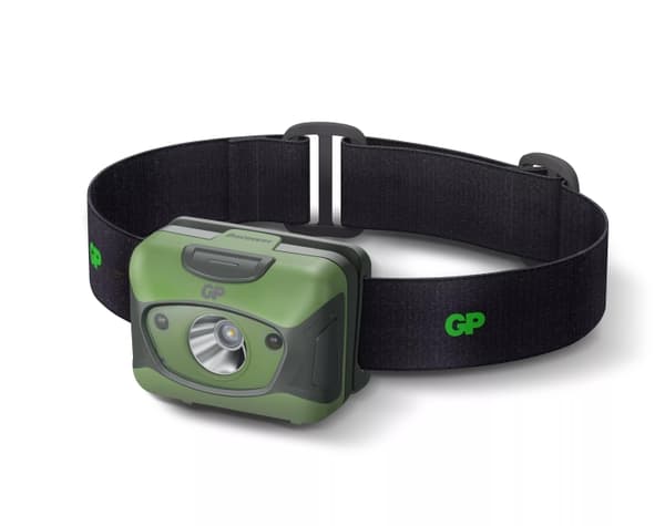 GP Chr41 Discovery Headlamp 300Lm Blå