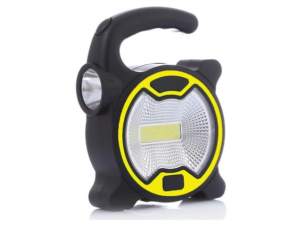 Kraftig LED/Halogen inspektionslampe Batteridrevet