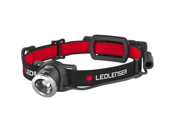 Ledlenser 500853 forlygte (rækkevidde 150m) Sort, Rød