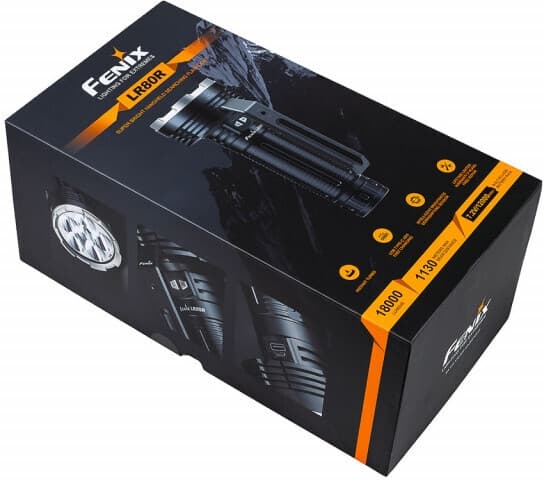 Fenix LR80R -käsivalaisin