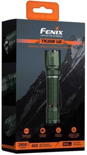 Fenix TK20R UE -taskulamppu, 2800 lm, vihreä
