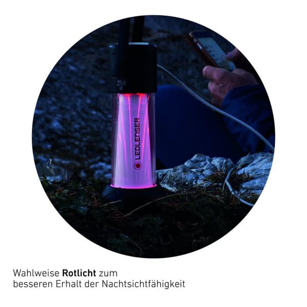 Ledlenser ML6 Akkukäyttöinen retkeilylyhty