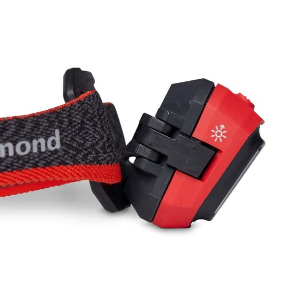 Black Diamond Storm 450 Sort, Rød lommelygte med pandebånd
