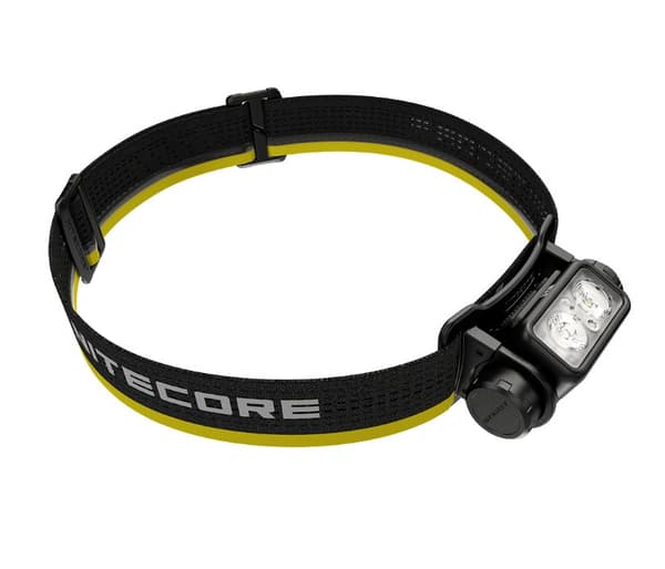 Nitecore NU43 musta, keltainen otsapanta LED-taskulamppu