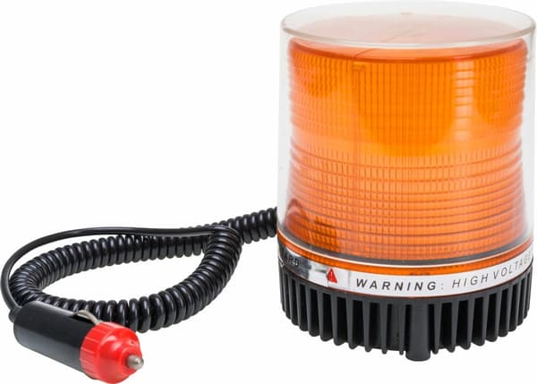 ORANGE LED ADVARSELSLYGTE 12-24V