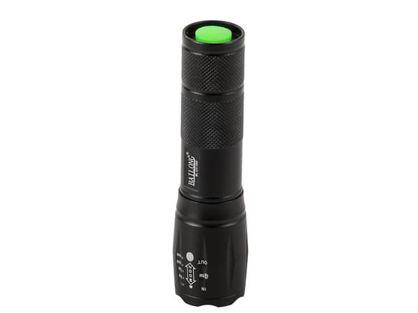 Tehokas taskulamppu CREE LED T6 ja Q3 UV-teknologialla