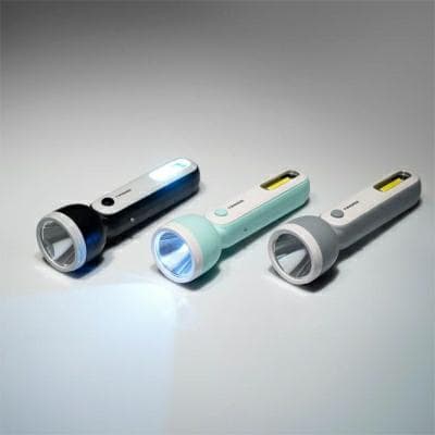 TIROSS LADATTAVA TASKUVALAISIN 3W LED+1W COB