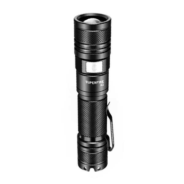 Taskulamppu Superfire A2, 650lm, USB