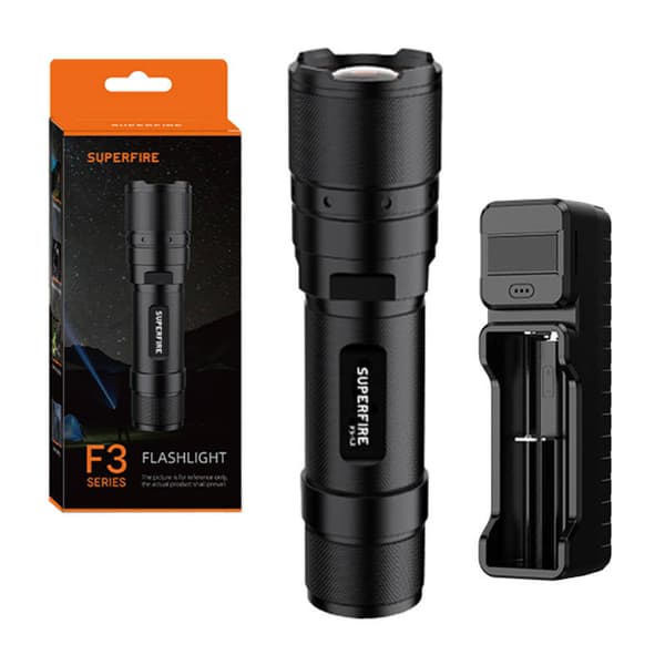 Taskulamppu Superfire F3-L2, 570lm