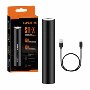 Minitaskulamppu Supfire S11-X, 700lm, USB