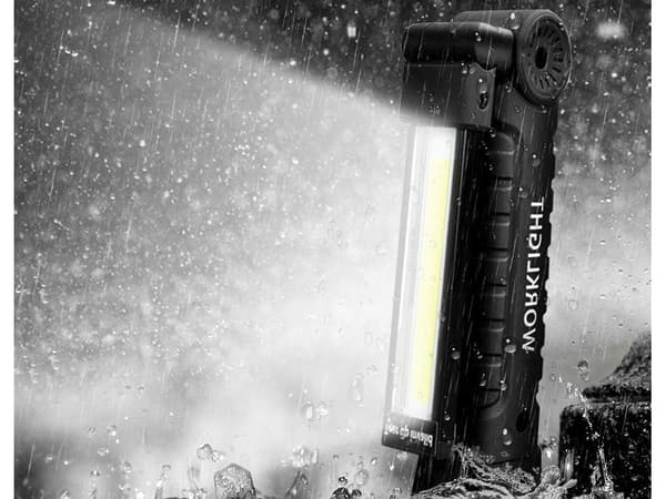 Ficklampa med Magnet / Verkstadslampa - Uppladdningsbar