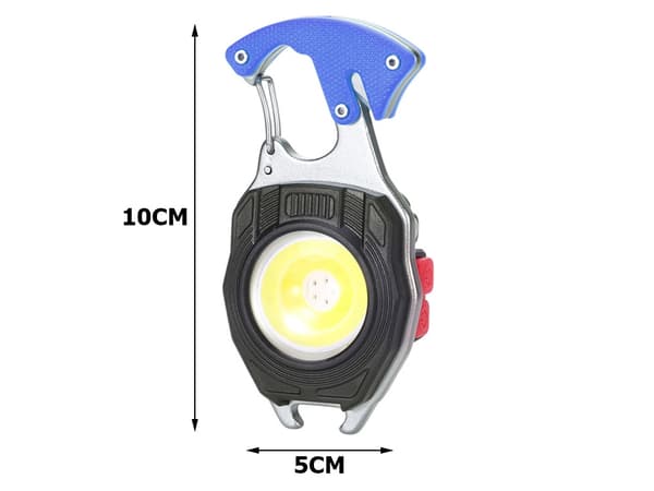 Ficklampa / LED-lampa Karbinhake - Kapsylöppnare