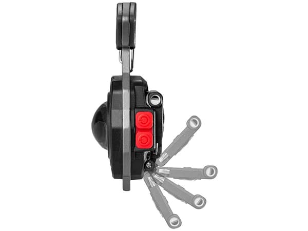 Ficklampa / LED-lampa Karbinhake - Kapsylöppnare
