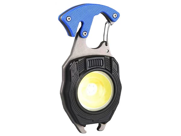 Ficklampa / LED-lampa Karbinhake - Kapsylöppnare