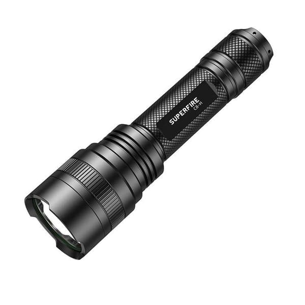 Taskulamppu Superfire C8-H, 1200lm, USB