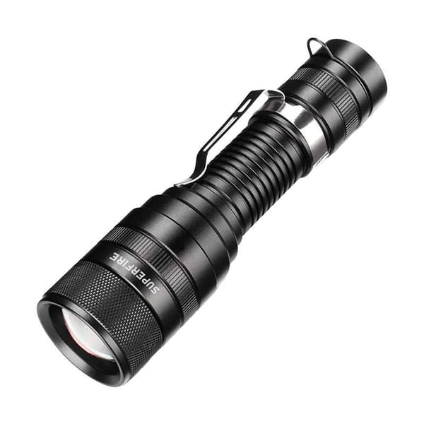 Taskulamppu Superfire F5, 1100lm, USB
