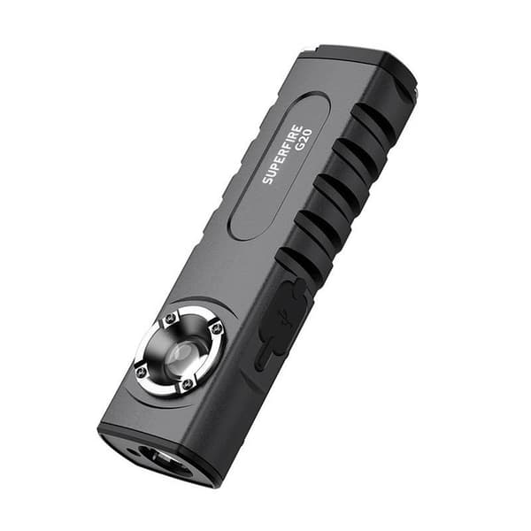 Multifunktionslommelygte SuperFire G20, 470lm, USB