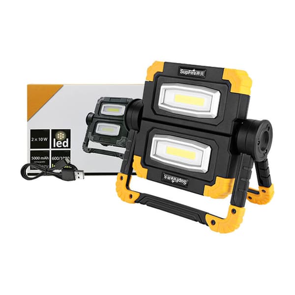 Workshop Taskulamppu Superfire G7, 1000lm, USB