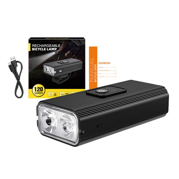 Cykellygte Superfire GT-R3, 600lm, USB