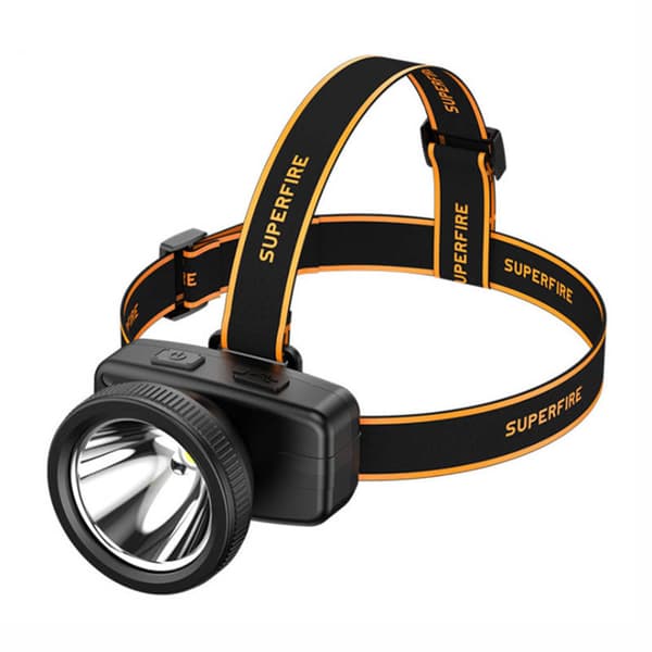 Forlygte Superfire HL55, 150lm, USB-C