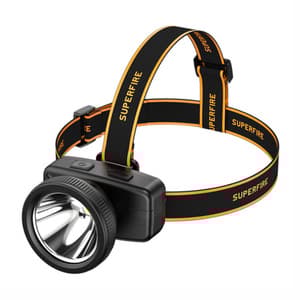 Forlygte Superfire HL55, 150lm, USB-C