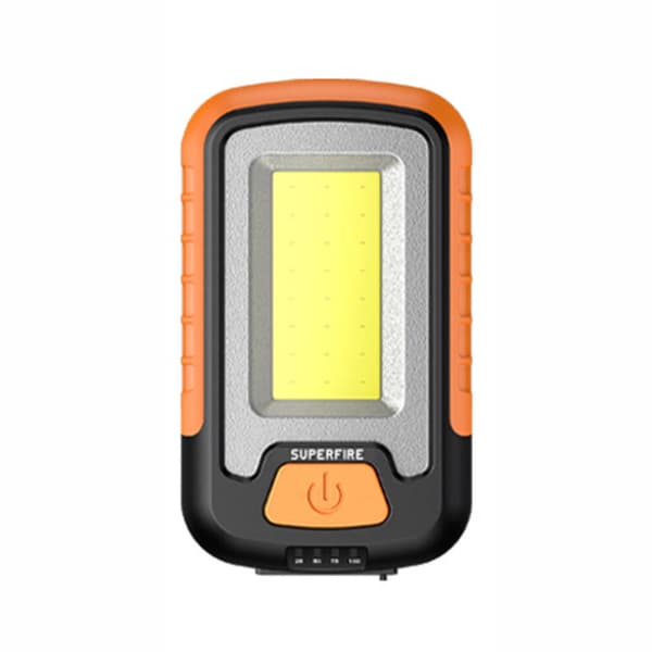 Verkstedlommelykt Superfire G21, 650lm, USB