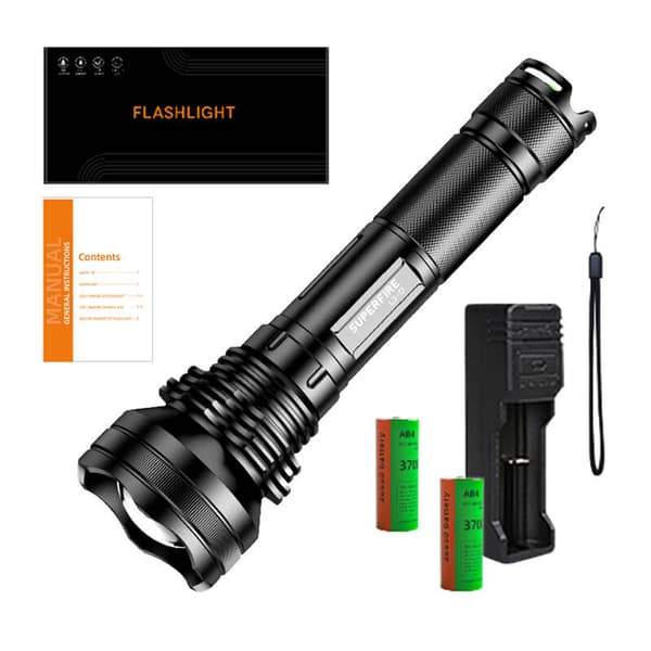 Lommelykt Superfire L3-D, 2700lm, USB