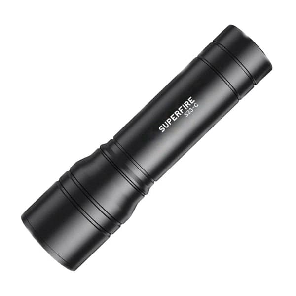 Lommelygte Superfire S33-C, 210lm, USB