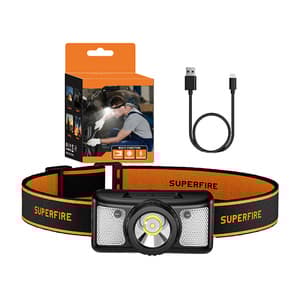 Superfire HL91-X otsalamppu taskulamppu