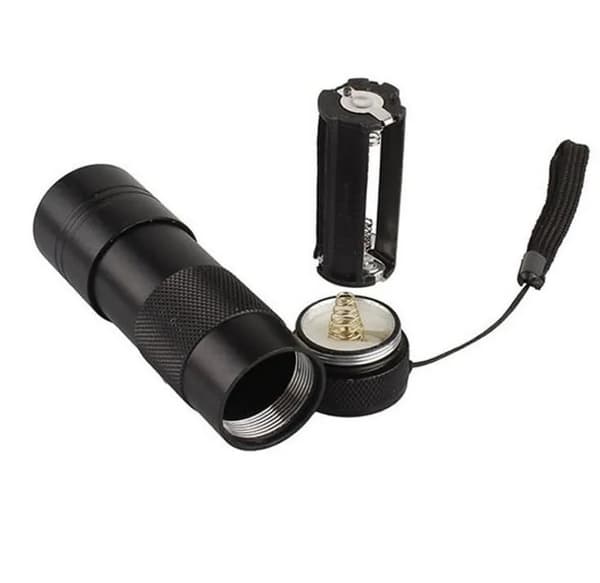 LED UV-Lampe (Sort)