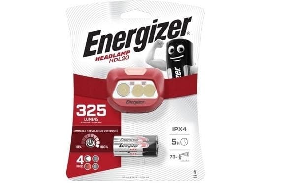 LATARKA ENERGIZER FORLYGTE HDL20 3AAA 325 lm
