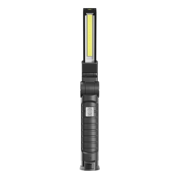 Savio FL-03 COB LED 3W uppladdningsbar verkstadslampa, USB-C, 150 lm, roterande huvud, magnet