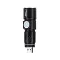 Miniatyrbillede 2 af 3: 3W aluminium lommelygte (ZOOM, USB stik)