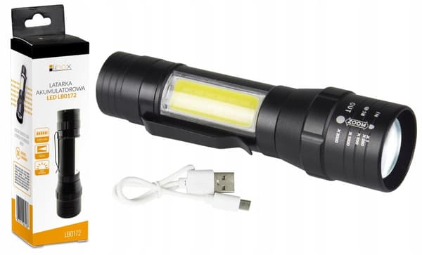 Ladattava taskulamppu LB0172 LIBOX