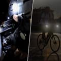 Miniatyrbillede 4 af 7: Fingerløse LED lommelygtehandsker, 2 stk - Sort