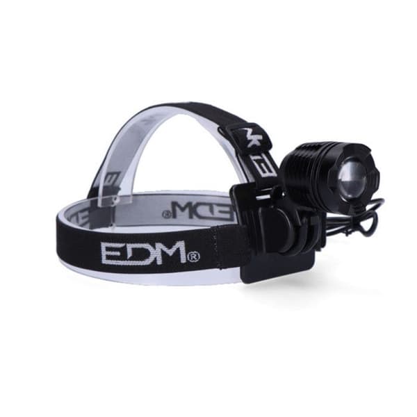 Cykellampa - EDM - Fram LED 180Lm - IP54 - 4 batterier ingår - Styrlager