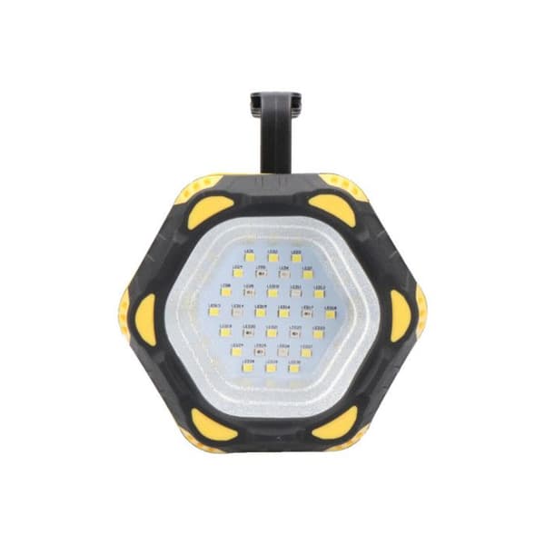 Uppladdningsbar LED-ficklampa - EDM - 400lm - Främre och sidobelysning - Batteritid 17 timmar - IP44