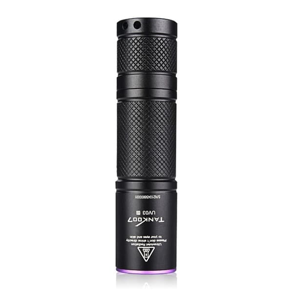 TANK007 365nm ultraviolett ficklampa Handhållen UV-fackla för valutaverifiering