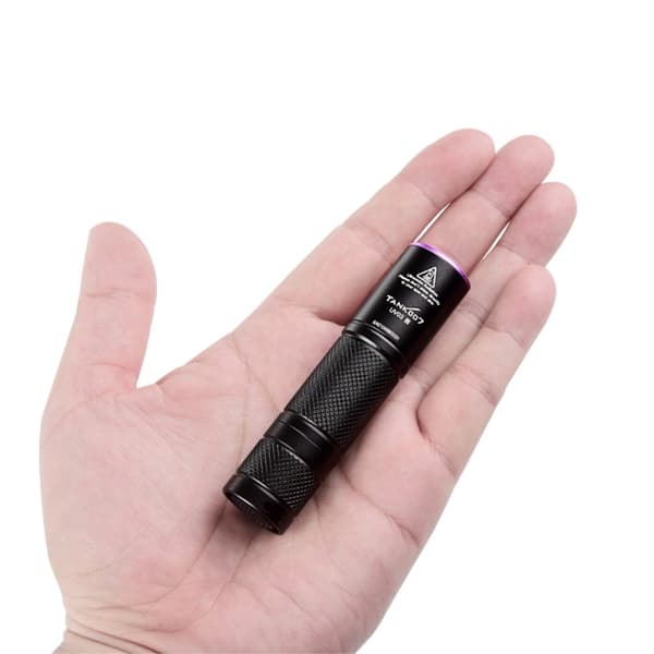 TANK007 365nm ultraviolett ficklampa Handhållen UV-fackla för valutaverifiering