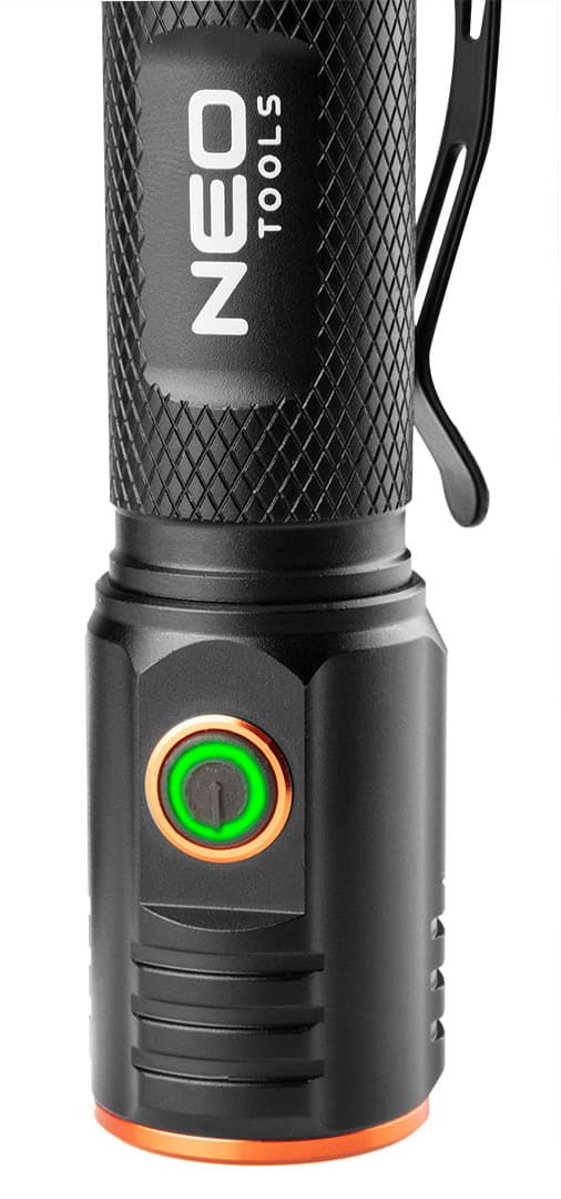 Ladattava USB C taskulamppu 2000lm CHN LED