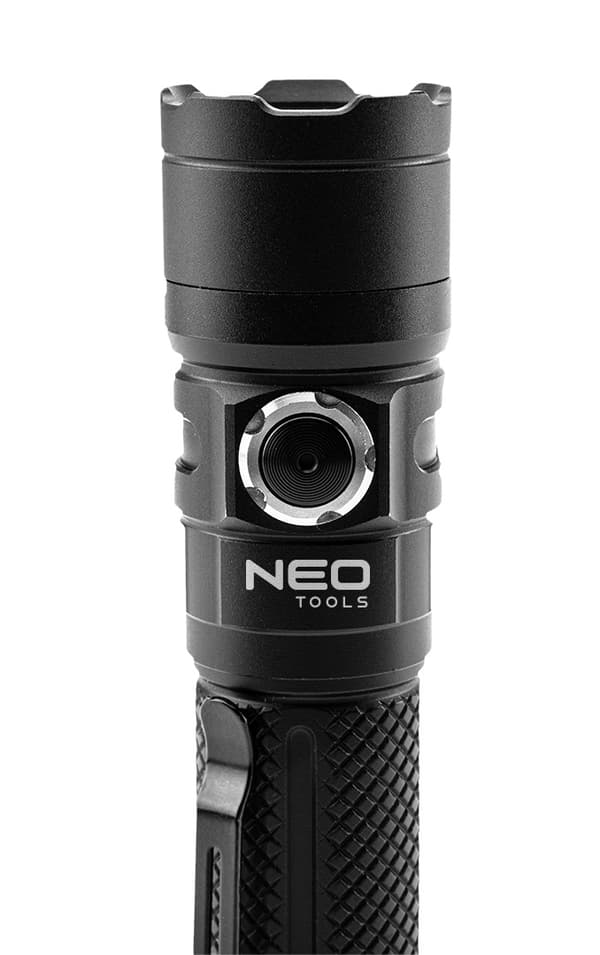 Genopladelig USB C lommelygte 1500lm SST40 LED