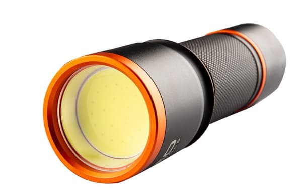 3xAA 200lm COB LED batteri lommelygte
