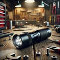 Miniatyrbild 3 av 3: Mini ficklampa kompakt med 9 LED-lampor
