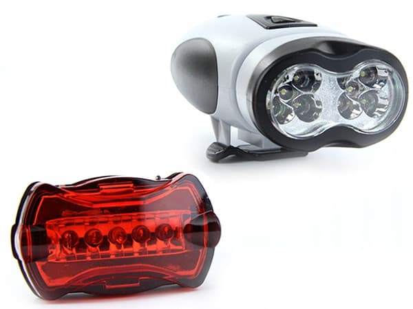 TASKUVALOT edessä takana LED SET VENTS pyörä