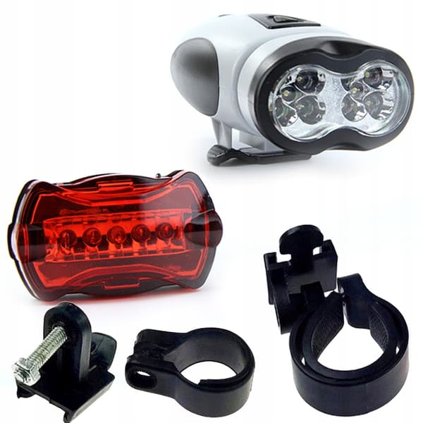 TASKUVALOT edessä takana LED SET VENTS pyörä