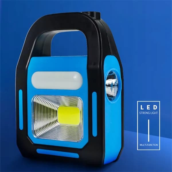 Halogen BÆRBAR BATTERI SOLARLommelygte 30W