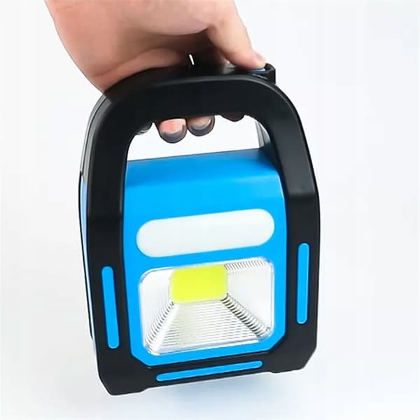 Halogen BÆRBAR BATTERI SOLARLommelygte 30W